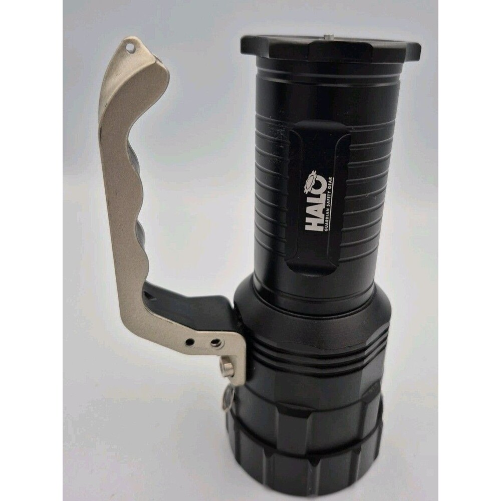 HALO Ultra Bright Tech Flashlite LED Pre Owned No Charge Adapter Works Well